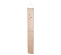 Rayher 62985505 Medidor de altura de niños, 60-140 cm, en madera, decoración de dormitorio infantil