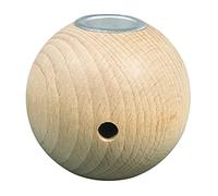 Rayher 63057505 - Bola de Madera en Bruto, 7 cm de diámetro, Color Natural, Caja de 1 Unidad, Normal