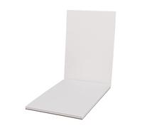 Rayher 67358102 Bloc de Acuarela, Papel de Acuarela con Textura Fina, 20 Hojas en el tamaño de 150 x 210 mm, A5, 200 g, Blanco
