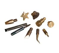 Rayher Quema de leña, Metal, Colores Variados, 10 unidades