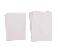 Rayher 73203102 Juego de Tarjetas B6, FSC Mix Credit, Papel, Blanco, 30 unidades