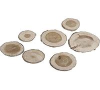 Rayher 85288000 discos de pino redondos, tamaño: 3 cm - 5 cm, SB-Btl 100 g
