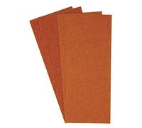 RAYHER HOBBY Juego de Papel de Lija, Grano 40+60, para Aspecto Shabby Chic/Vintage, 4 Piezas, Rojo, 32.5 x 13 x 0.3 cm