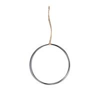 Rayher Anillo Alambre para Colgar, 10cm, con Cuerda, 3 Pliegues, Bolsa 1ud, 46833576