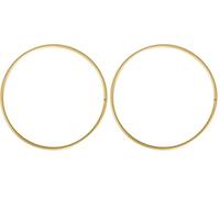 Rayher Anillos Metal, Recubiertos, 25cm ø, Dorado (Paquete de 2)