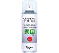 Rayher Barniz en spray acrílico, brillante, transparente, 200 ml, resistente al agua, 34467000