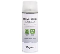Rayher Barniz en spray transparente, mate, para interior y exterior 200 ml, 34146000