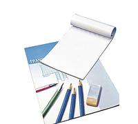 Rayher Bloc de Papel de calco DIN A4, 25 Hojas de Papel Transparente para Dibujo, Costura y carpintería, 80 g, 8147800