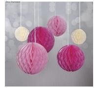 Rayher Bolas de Panal, Rosa/Rosa/Beige, sortiert
