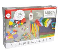 Rayher Caja De Manualidades Gigante 1200 Piezas, Edad Recomendada: a Partir de 4 años, Varios Materiales, Surtido, Talla Única