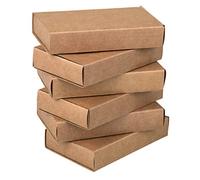 Rayher Cajas de cerillas XL, 6 ud, cartón, 11x6,5x2 cm, para manualidades y decoración, 67381521