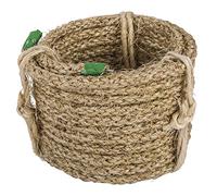 Rayher Cordón moldeable, alambre forrado de cuerda 12 trenzados, 5 m, 8 mm Ø, manualidades, 4102600