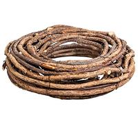 Rayher Corona de madera para decoración, al natural, 30 cm ø, estilo rústico, 65077000