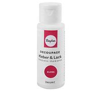 Rayher Decoupage 38941000 - Pegamento para servilletas (59 ml, pegamento transparente y barniz protector)