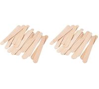Rayher Depresores de madera, 200 ud, 150 x 18 mm, palitos manualidades, 64502505 (Paquete de 2)