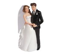 Rayher Figura novios para tarta de boda, 9 x5,3 x14,2 cm, poliresina, 46191000