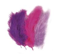 Rayher flojel Muelle de Mezcla 10 - 15 cm Lila