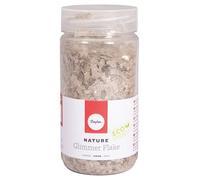 Rayher Glimmer natural, plateado, grueso, 3-10 mm, 370 ml, manualidades, decoración, 39592606