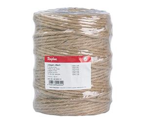 Rayher Hilo de Yute, Sextuple, 6mm Ø, Natural, Bobina 120m