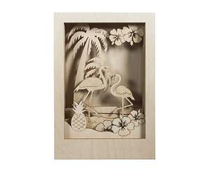 Rayher Hobby 62850505 - Maqueta de madera, natural, 20 x 30 x 6,7 cm