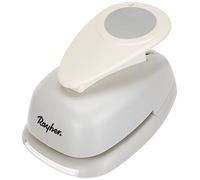 RAYHER HOBBY 8961400 Perforadora de Papel, 1 Agujero, Gris y Blanco, ø 5,08 cm, (2")