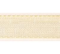 RAYHER HOBBY Cinta de Organza, 7 mm, SB de Rollo 10 m, Beige