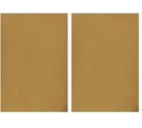 Rayher Láminas aluminio para grabar, dorado, 3 ud, 20x30 cm, manualidades 3D y Scrapbooking, 2707006 (Paquete de 2)