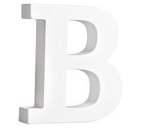 Rayher MDF Letra B, FSC 100%, 9,5x2x11cm, blanco, 64541102