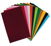 Rayher Mezcla fieltro textil, 30x44x0,2cm, Juego 12uds, coloreado, 43008999