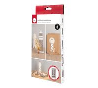 Rayher Molde de silicona Faro, 14,5x26x2cm, 3 Formas, caja 1ud, Transparente, 36177000