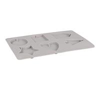 Rayher Molde de silicona para manualidades, 6 formas, figuras para colgar, 14,5x26x1cm, 36110000