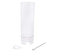 Rayher Molde para velas de cera, cirio punta acampanada 16 cm alto, 6 cm ø, incluye mecha, 3116900