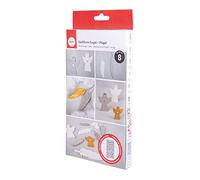 Rayher Molde silicona ángeles y alas, 8 figuras para colgar, molde hormigón y yeso, 36115000
