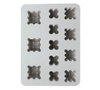 Rayher Molde silicona burbujas, 24,4x18x5 cm, 12 formas, vela de burbujas y adornos, 36163000