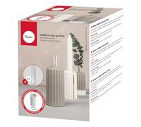 Rayher Molde silicona jarrón acanalado, 10,2x 5 Ø cm, 1 tubo de ensayo, decoración, 36154000