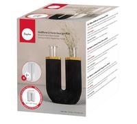 Rayher Molde silicona jarrón en U, 8,5x3,8x10 cm, 2 tubos de ensayo, decoración, 36150000