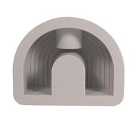 Rayher Molde silicona para portavelas arcoíris, 7,8x4x6 cm, decoración forma de arcoíris, 36149000