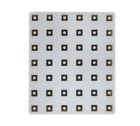 Rayher Molde Silicona Perlas Letras, Incluye números, 42 Perlas, 10x10mm, Gris, 36195000