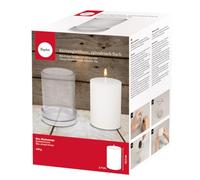 Rayher Molde velas cilíndricas planas, 7 cm ø, 10,5 cm alto, manualidades, 31659000