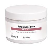 Rayher Nieve de estructura fina, con efecto de hielo, Bote 150ml, blanco nieve, 35107100