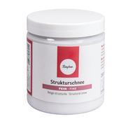 Rayher Nieve de estructura fina, con efecto de hielo, Bote 250ml, blanco nieve, 35108100