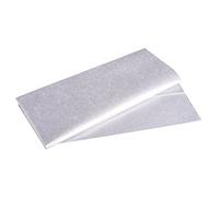 RAYHER Papel de seda metálico, plata, 50 x 70 cm