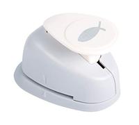 Rayher Paper Craft Punch Fish Design, Lever Punch for Card Making and Scrapbooking, 5cm, 2", 69101000