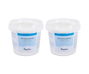 Rayher Pasta Estructural, Surtido, Gruesa, Bote 500g, 500 (Paquete de 2)