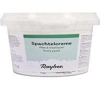 Rayher Pasta relieve blanca, fina, 500 g, manualidades y 3D, 38237000