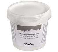 Rayher Pasta Relieve Grano Grueso, 500 g, Blanca, Manualidades 3D y decoración, 38934000