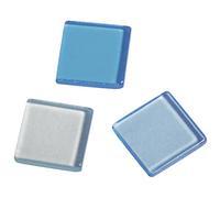 Rayher - Piedras de Mosaico, Azul trío, Transparente, acrílico, Aprox. 205 Unidades, 1 x 1 cm, Artes Creativas: 14540390, Lagune