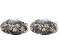 Rayher - Piedras de río de Color marrón Medio, Bolsa de 1 kg de Piedras Naturales para Bonitas Decoraciones, 8808104 (Paquete de 2)