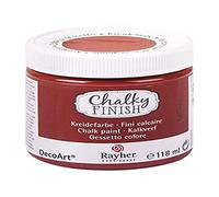 Rayher Pintura a la tiza Chalky Finish, óxido, 118 ml, vintage, shabby chic, 38867222