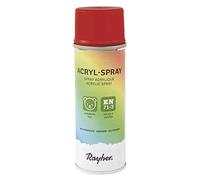 Rayher Pintura acrílica Spray, Rojo clásico, 200 ml, Interior y Exterior, Manualidades, 34145287